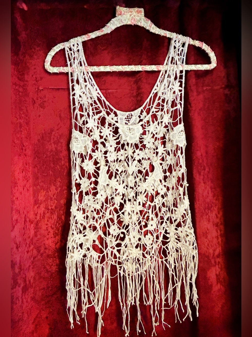Crochet Fringe Top